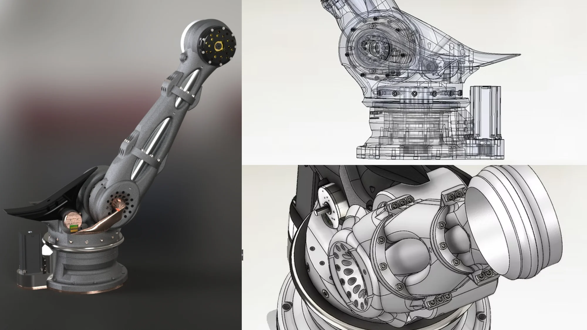 ASX-6 — shoulder and linkage, in progress